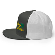 Load image into Gallery viewer, Macadoodles Flat Bill Trucker Cap