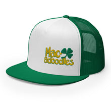 Load image into Gallery viewer, Macadoodles Flat Bill Trucker Cap