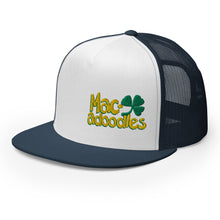 Load image into Gallery viewer, Macadoodles Flat Bill Trucker Cap