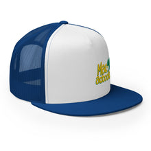 Load image into Gallery viewer, Macadoodles Flat Bill Trucker Cap