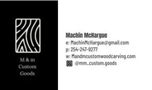 Load image into Gallery viewer, M&m Custom Goods Business Cards