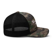 Load image into Gallery viewer, Woodwrx Camouflage trucker hat
