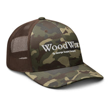 Load image into Gallery viewer, Woodwrx Camouflage trucker hat