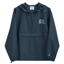 Load image into Gallery viewer, Custom Embroidered Packable Jacket – Champion, Wind & Rain Resistant