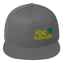 Load image into Gallery viewer, Macadoodles Flat Bill Cap