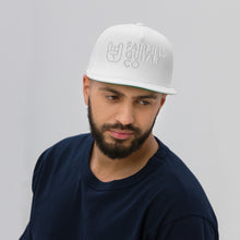Load image into Gallery viewer, Custom Logo Flat Bill Cap – Bold Style with a High-Profile Fit