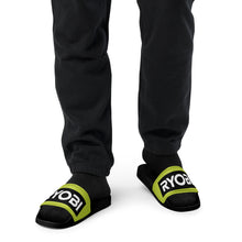 Load image into Gallery viewer, Ryobi logo Men’s slides