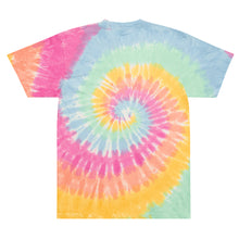 Load image into Gallery viewer, Napoli Pizza Oversized tie-dye t-shirt