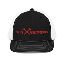 Load image into Gallery viewer, Web's Woodworking Richardson 112 Trucker Cap
