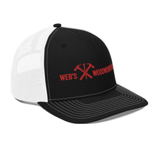 Load image into Gallery viewer, Web's Woodworking Richardson 112 Trucker Cap