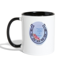 Load image into Gallery viewer, CM2 Woodworks Contrast Coffee Mug - white/black