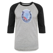 Load image into Gallery viewer, CM2 Woodworks 3/4 Sleeve Raglan T-Shirt - heather gray/black