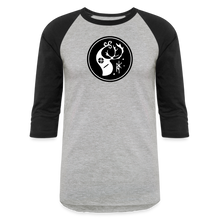 Load image into Gallery viewer, Ravnkelt 3/4 Sleeve Raglan T-Shirt - heather gray/black