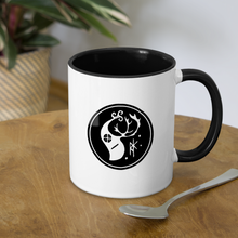 Load image into Gallery viewer, Ravnkelt Contrast Coffee Mug - white/black