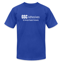 Load image into Gallery viewer, GSC Adhesives T-Shirt - royal blue
