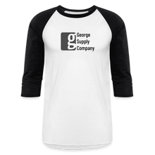Load image into Gallery viewer, George Supply Raglan T-Shirt - white/black