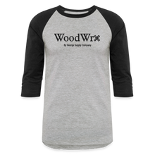 Load image into Gallery viewer, Woodwrx 3/4 Sleeve Raglan T-Shirt - heather gray/black