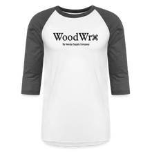 Load image into Gallery viewer, Woodwrx 3/4 Sleeve Raglan T-Shirt - white/charcoal