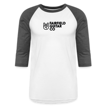 Load image into Gallery viewer, Fairfield Guitar Co 3/4 Sleeve Raglan - white/charcoal