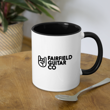 Load image into Gallery viewer, Fairfield Guitar Co Ceramic Mug - white/black