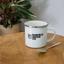 Load image into Gallery viewer, Fairfield Guitar Co Camper Mug - white
