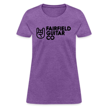Load image into Gallery viewer, Fairfield Guitar Co Women's T-Shirt - purple heather