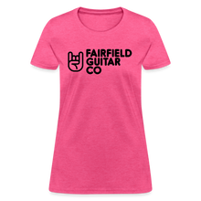 Load image into Gallery viewer, Fairfield Guitar Co Women's T-Shirt - heather pink