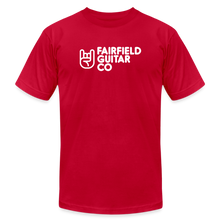 Load image into Gallery viewer, Fairfield Guitar Co T-Shirt - red