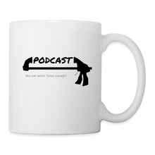 Load image into Gallery viewer, Clamp Podcast Coffee Mug - white
