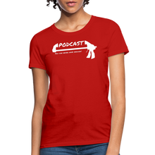Load image into Gallery viewer, Clamp Women's T-Shirt by Fruit of the Loom - red