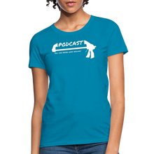 Load image into Gallery viewer, Clamp Women's T-Shirt by Fruit of the Loom - turquoise