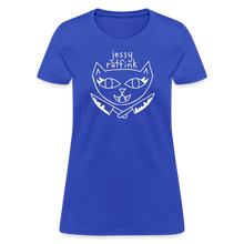 Load image into Gallery viewer, Jessy Ratfink Women's T-Shirt by Fruit of the Loom - royal blue