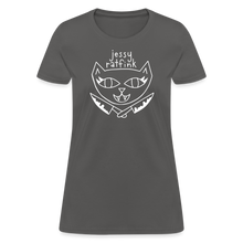 Load image into Gallery viewer, Jessy Ratfink Women's T-Shirt by Fruit of the Loom - charcoal