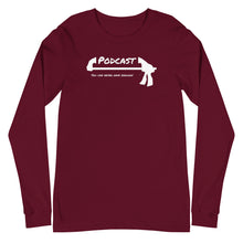 Load image into Gallery viewer, Clamp Podcast Unisex Long Sleeve Tee