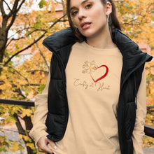 Load image into Gallery viewer, Crafty at Heart Unisex Long Sleeve Tee