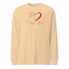 Load image into Gallery viewer, Crafty at Heart Unisex Long Sleeve Tee