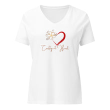 Load image into Gallery viewer, Crafty at Heart Women’s Relaxed V-neck