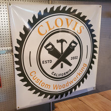 Load image into Gallery viewer, Custom Workshop Vinyl Banner 36"x36"