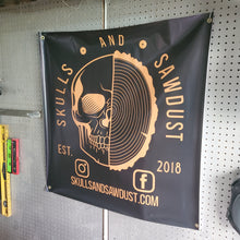 Load image into Gallery viewer, Custom Workshop Vinyl Banner 36"x36"