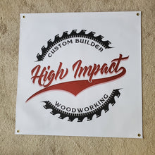 Load image into Gallery viewer, Custom Vinyl Banners – Full Color, Heavy Duty, Made to Last