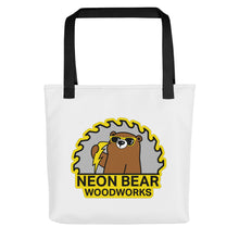 Load image into Gallery viewer, Neon Bear Woodworks Tote bag