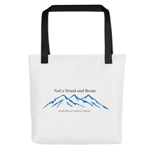 Load image into Gallery viewer, NoCo Wood and Resin Tote bag