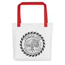 Load image into Gallery viewer, Twisted Tree Woodworking Tote bag