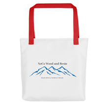 Load image into Gallery viewer, NoCo Wood and Resin Tote bag