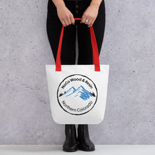 Load image into Gallery viewer, NoCo Wood and Resin Tote bag