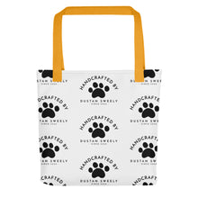 Load image into Gallery viewer, Handcrafted by Dustan Sweely Tote bag