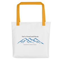 Load image into Gallery viewer, NoCo Wood and Resin Tote bag