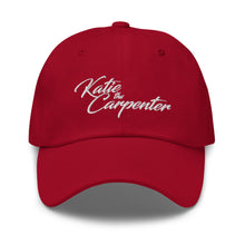 Load image into Gallery viewer, Katie the Carpenter Unstructured Cap
