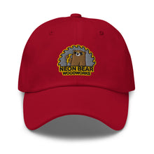 Load image into Gallery viewer, Neon Bear Woodworks Unstructured Cap