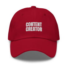 Load image into Gallery viewer, Content Creator Unstructured Cap